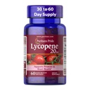 Puritans Pride Premium Lycopene 20mg, Kosttilskud til Prostata, Antioxidant, Heart Health, og Samlet Sundhedsstøtte, 1 måned Supply, 60 Rapid Release Softels