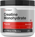 Horbäach Creatine Monohydrat Pulver: 124; 1.1lb (17.6 oz) • 124; Mikroniseret og Unflavored • 124; Vegetar, Non- GMO, og Gluten Free Supplement