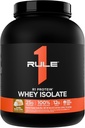 Regel 1 R1 Protein Whey Isolate - med 25g protein & 6g BCAA Eksklusivt fra Isolated & Hydrolyzed Kilder til træning Inddrivelse (5 Pounds *, Vanilla Butter Cake)