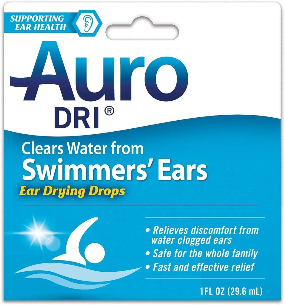 Auro- Dri Swimmer 's Ear Liquid 1 OZ (PAKNING 3)