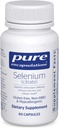 Pure indkapslinger Selen (Citrate) - for immunsystemet Support & Cellular Health - Antioxidant Supplement - Understøtter blodgennemstrømning * - Gluten Free & Vegan - 60 kapsler