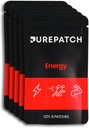 Pure Patch ® Energy Patch - Botanical- Inspireret tematisk Patch med koffein, Aminosyrer, og Electrolyte Blend - Non- Ingestible Format - 30 Patches