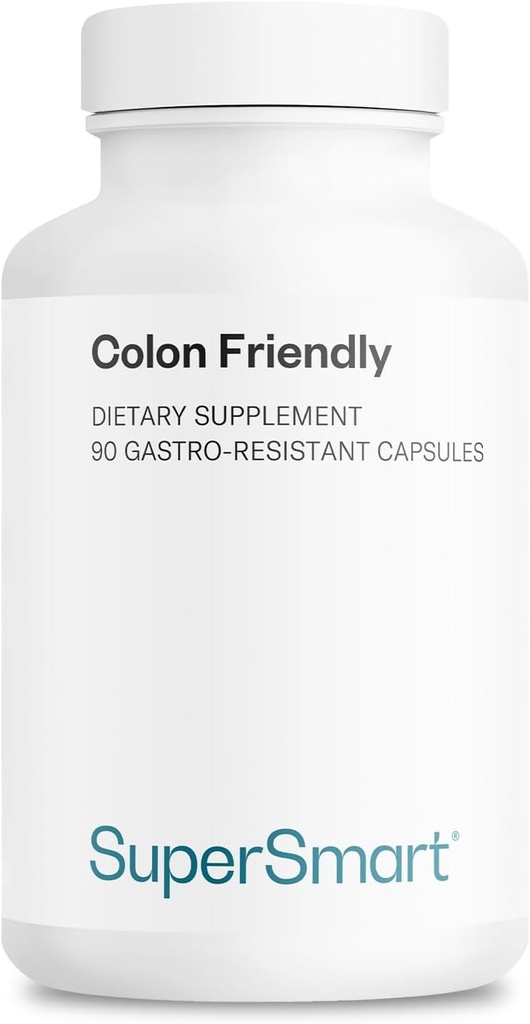 Supersmart - Colon Friendly 17 Millioner CFU per dag (Probiotisk) - Tågebevægelse Kosttilskud