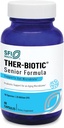 Klaire Labs SFI Health Ther- Biotic Probiotics for Seniors - Digitalt & immunforsvar for ældre mænd og kvinder Over 60 - Bifidobacterium & Lactobacillus - Voksen Probiotic - Dairy- Free (60 kapsler)