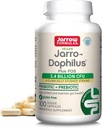 Jarrow Formulas Jarro-Dophilus + FOS - 3.4 Billion Organisms Per Serving - 100 Veggie Caps - Prebiotic & Probiotic - Nutritional Support to Beneficial Bacteria - Up to 100 Servings
