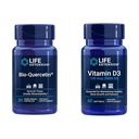 Bio- Quercetin Immunum & Heart Health Antioxidant 30 Kapsler + D3- vitamin 5000 IE 60 Softgels