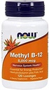 Now Foods Methyl B12 - Methylcobalamin Plus folinsyre - 5.000 MCG (120 Lozenges)