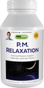 ANDREW LESSMAN P.M. Afslapning - 90 Kapsler - Naturlig støtte til genert rolig søvn med Melatonin, Valerian, Passionflower, Humle, Kamille. Ingen morgen Grogginess lille let at synke kapsler