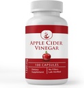 Pure Original Ingredienser Apple Cider Vincils, (100 kapsler) Altid Pure, Ingen tilsætningsstoffer eller Fillers, Lab Verified