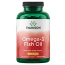Swanson Omega 3 Fish Oil Supplement Heart Brain og fælles støtte GMO- Free EFA 180 mg EPA Plus 120 mg DHA 150 Softgel kapsler Lemon Flavor