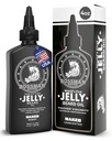 Bossman Jelly Beard Oil til mænd (4 oz, Nøgen - Undufted) - Softens, Fugt & Betingelser med naturlige ingredienser