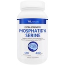 ML Naturals Phosphatidyl Serine 400 mg (høj dosering) 120 Vegetabilske kapsler. Understøtter hukommelse og hjerne funktion, ikke-GMO, NSF- Certified & cGMP- Compliant