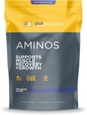 Purbolics Aminos agasin 124; 4g Free- Form Aminosyrer, Beta- Alanine, 0 Sukker & 60 Servering (Grape Gatsby)