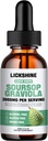 1 Pakker 3000MG Soursop Graviola Liquid Drop til celle Support & Regeneration, lmmune, Gut, Antioxidant, Mood, Relax, Lever og søvn Zzz - Soursop Graviola Leaf Extract, Sea Moss, Turmerisk - 2Fl Oz