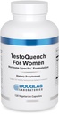 Douglas Laboratories TestoQuench for kvinder - Hukommelse, hud, hår & hjerte sundhed supplement * - Med Saw Palmetto, Holy Basil & Fennel Seed - 120 vegetariske kapsler