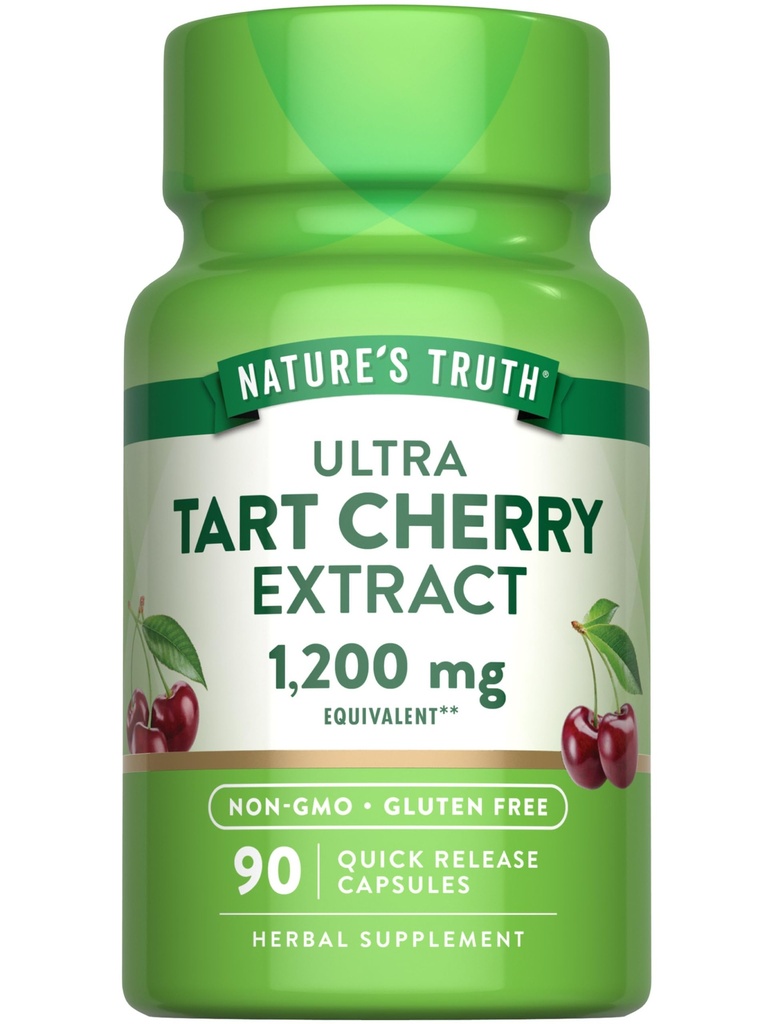 Nature 's Truth Tart Cherry Extract Kapsler 124; 1200 mg