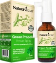 NaturaNectar - Green Propolis Throat Spray - Unique, Lindrende Throat Care Relief med Brasiliansk Bee Propolis - Naturlig og ikke-alkoholholdig Throat Care Formel fra bæredygtig biavl (1-Pack, 30ml)