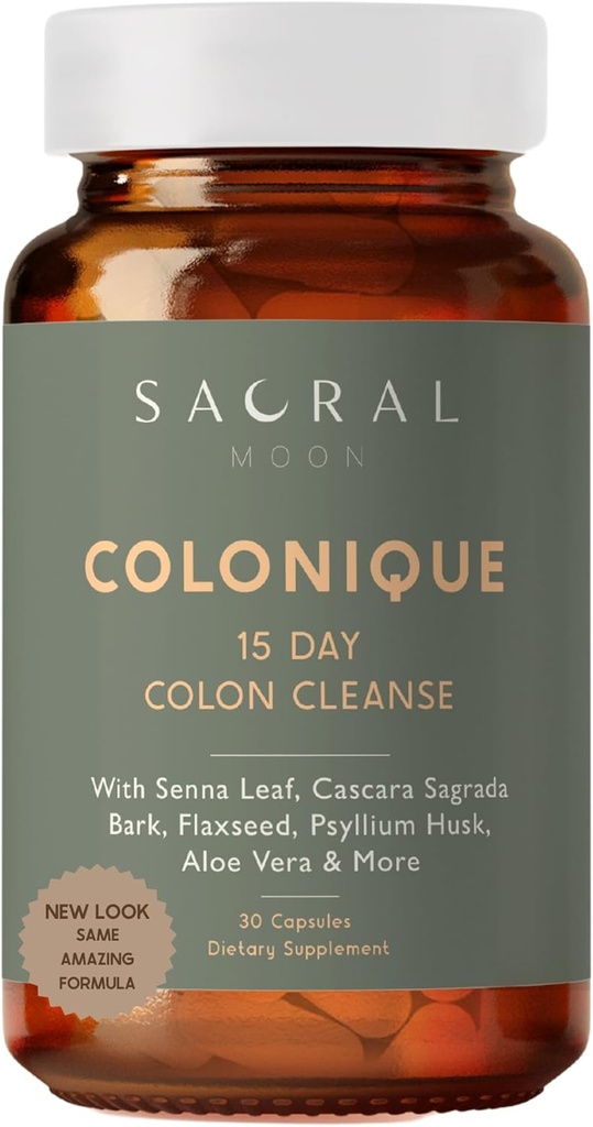15 Day Colon Cleanse - fordøjelsesstøtte til cleansering, Senna Leaf, Cascara Sagrada, Psyllium Husk, Flaxseed, Aloe Vera, Probiotika og mere. Forstoppelse Relief.