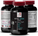A-AKG, Nitric Oxide - Nitric Oxide Booster - Exercise Supplement, Power Boost, Strength Enhancer, Endurance Mix, Stamina Increase, Performance Booster, Recovery Formula, Muscle Focus 1 Bottle 60 Tabs