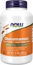 NOW Foods Supplements, Glucomannan (Amorphophallus konjac) Pure Powder, Supports Regularity*, Healthy Weight Management*, 8 Ounce (Pack of 1)