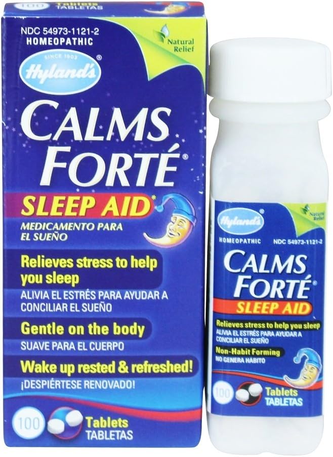 HYRERNE Calms Forte Sleep Aid Tablets, 100 CT