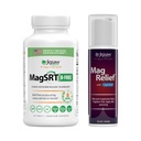 Jigsaw Health B- Free Magnesium Bundle Note 124; MagSRT (B- Free), 240 tabletter, og MagRelief, 5 ounces (Lotion)