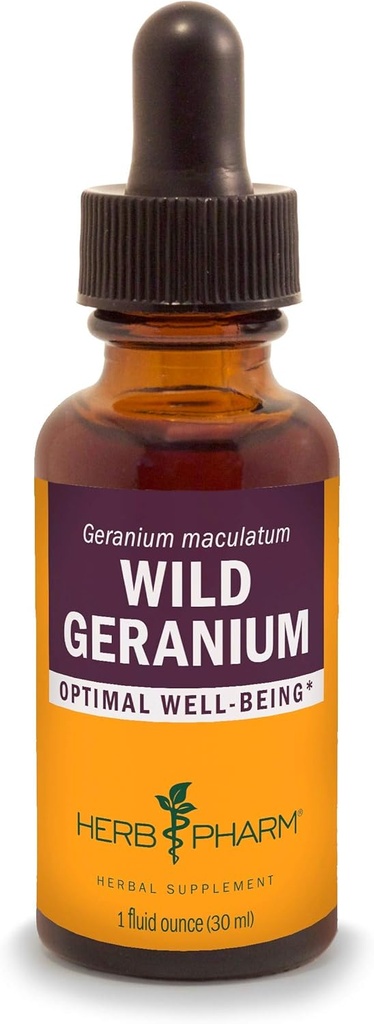 Herb Pharm Wild Geranium (Cranesbill) Flydende ekstrakt - 1 Ounce