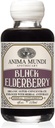 Anima Mundi Apothecary Black Elderberry Syrup - Organic Elderberry Syrup med Skullcap Baikal, Cordyceps, Reishi, Shiitake & Maitake svampe til at hjælpe med at understøtte immunsundhed (4oz / 118ml)