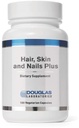 Douglas Laboratories Hår, Hud & Nail Plus; Vitaminer, mineraler, og næringsstoffer Formuleret til at understøtte sundt hår, hud, og negle; 100 kapsler