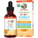 MaryRuth Organics USDA Kids Vitamin C Drops Tequila 124; Vegansk immunsupporttillæg for alder 4- 13 Tequila 124; Immunsupport & Samlet sundhedsstøtte 124; Vitamin C fra Organic Acerola Fruit Extract