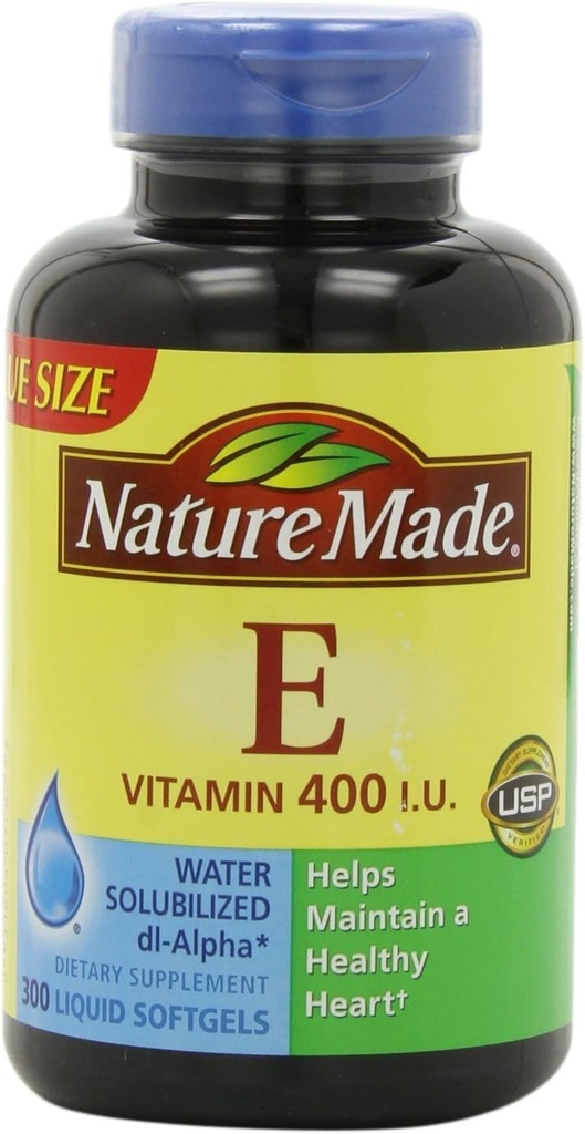 Nature Made Vitamin E 400IE, 300 Softgels
