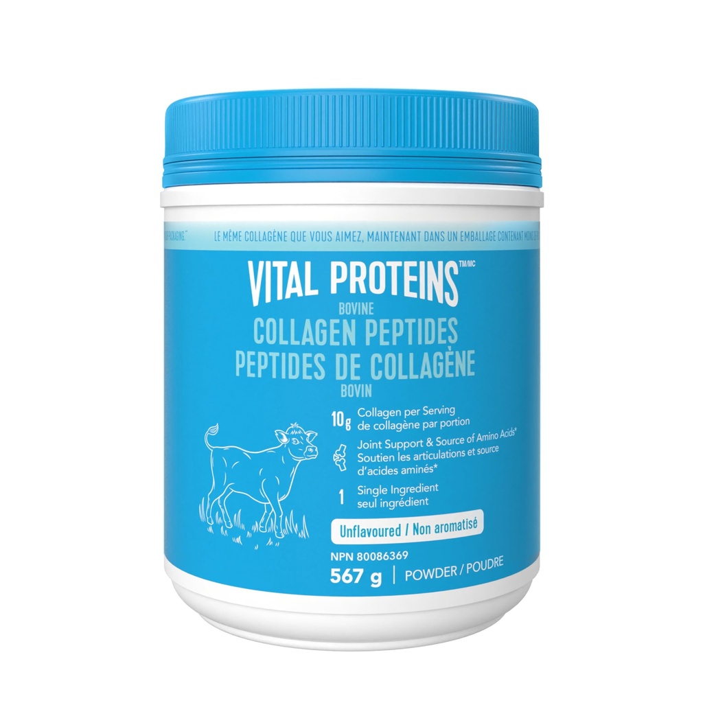 Vital Proteins Uaromatiseret Collagen Peptider, 567 GR