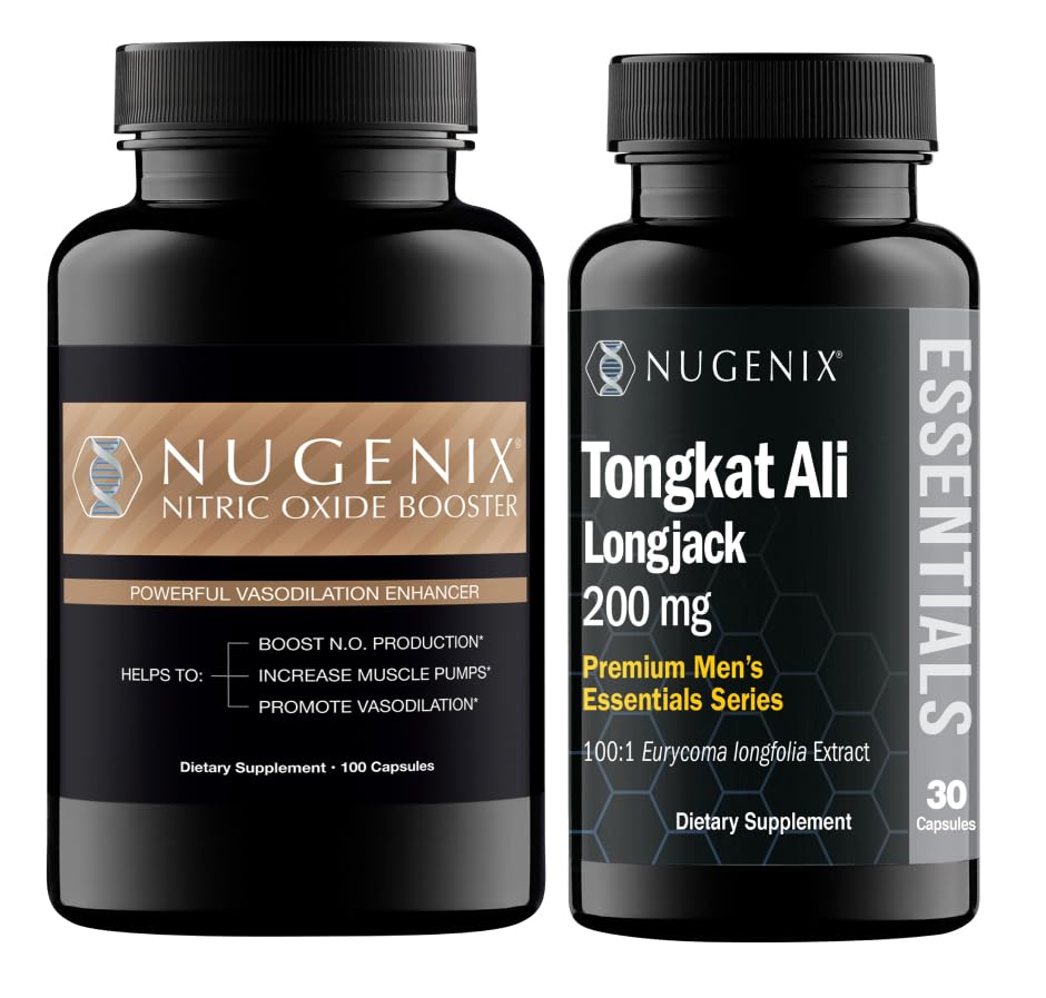 Nugenix nitrogenoxid Booster og Tongkat Ali Kosttilskud til mænd