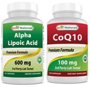 Bedste Naturals Alpha Lipoic Acid 600 mg & COQ10 100 mg