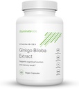 Illuminate Labs Ginkgo Biloba Extract Kapslerne er 124; 240 mg; Understøtter fokus, koncentration, hukommelse, korttidskognitiv funktion er 124; Third-Party Testet og bakkes op af medicinsk forskning