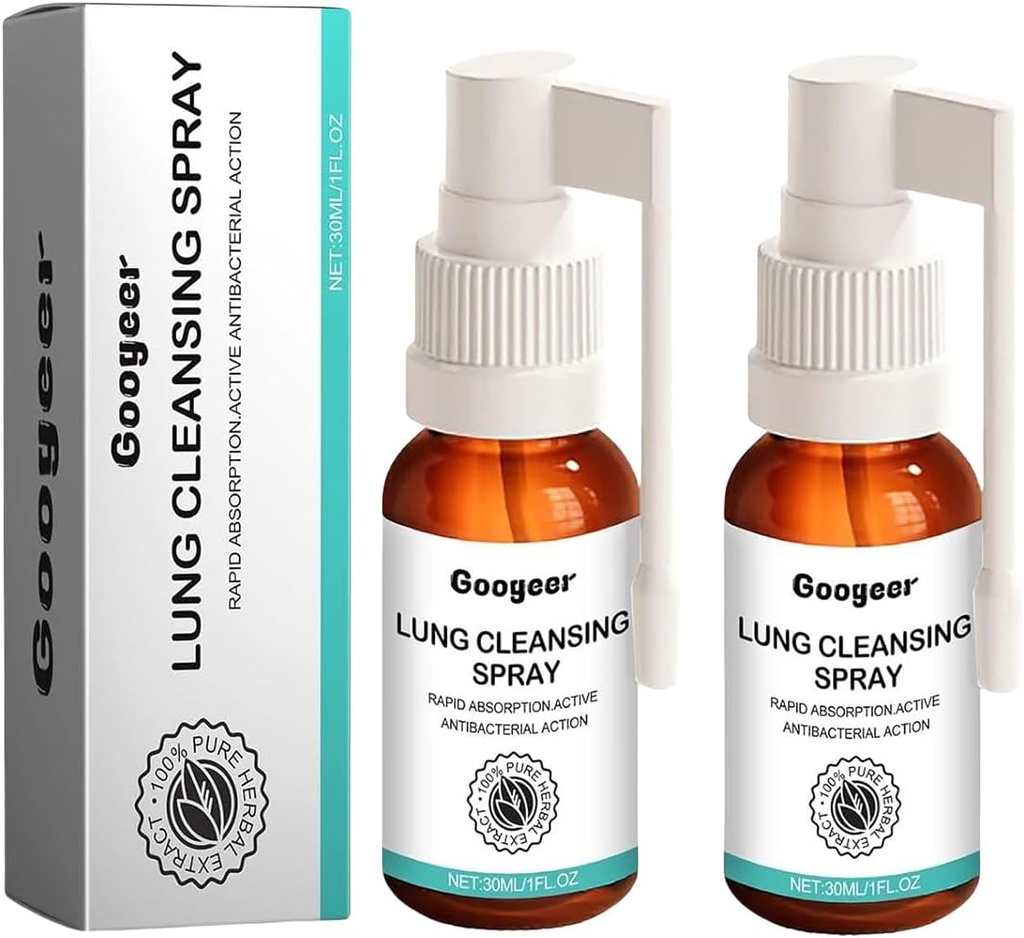 Lung Cleansing Spray Herbal Lung Clear Detox til rygere