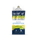 Ancient Nutrition Rapid Hydration Powder, Lemon Lime, Elektrolyter fra Natural Sea Salts og Red Marine Algae, Understøtter Rapid Body Hydration og Cellular Health, 15 Servere
