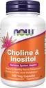 Cholin & Inositol, 500 mg, 100 Caps by Now Foods (pakke med 6)