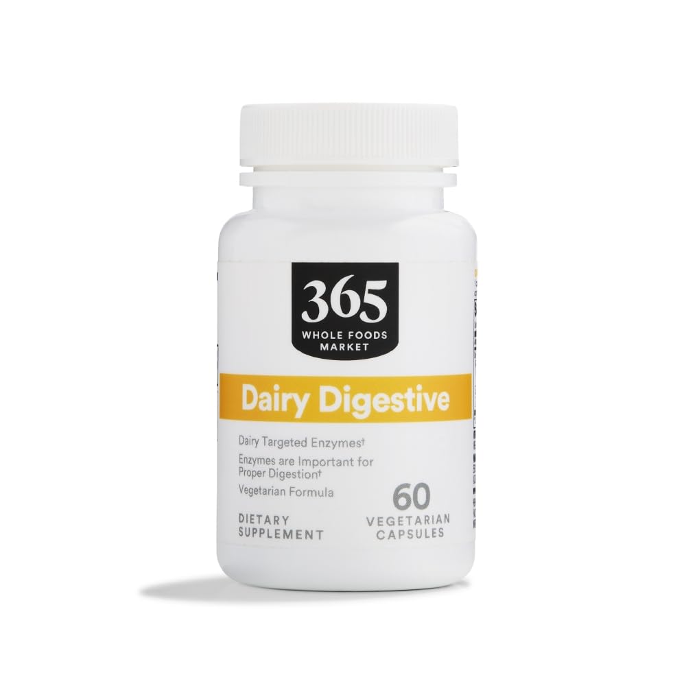 365 af Whole Foods Market, Dairy fordøjelsesenzymer, 60 Greve