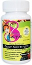 Skinny Jane Daily Multi Vitamin til kvinder - understøtter energi, wellness, og hår, hud, negle - Unique Fruit and Veggie Blend - 60 Let at synke flydende kapsler