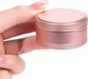 Metal Pill Container Pill Case - Vandtæt Pill Box til daglige rejser, Enkelt Pill Hplder til Pocket Purse, Portable Medicine Organizer, Ideel til Medicin Fiskeolier, Unik gave Pink