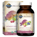 Livets Have Multivitamin til Kvinder 40 Plus, Organiske Kvinder Vitaminer, Hormone & Bryst Health Support Blend, Vegan, 120 tabletter