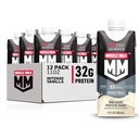 Muskelmælk Pro Advanced Nutrition Protein Shake, Intense Vanilla, 11 Fl Oz Carton, 12 Pack, 32g Protein, 1g Sukker, 16 Vitamin & Min, 5g Fiber, Workout Inddrivelse, Packaging May Vary