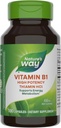 Nature 's Way Vitamin B1, High Potency, 100 mg Thiamin per servering, Thiamin HCl, Understøtter energi Metabolisme *, Gluten Free, 100 kapsler (Packaging May Vary)