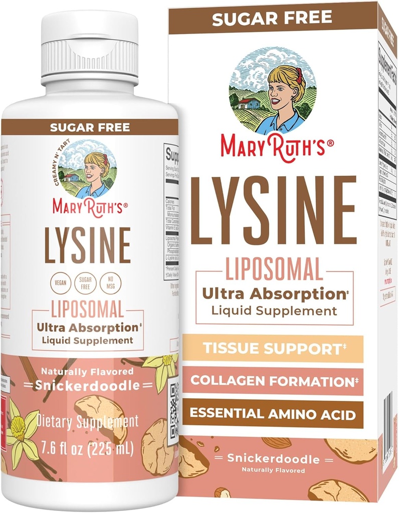 Vegan Lysin Support by MaryRuth 's Memory 124; Ultra Absorption Memory 124; Lysin 500mg Memory Memory Support