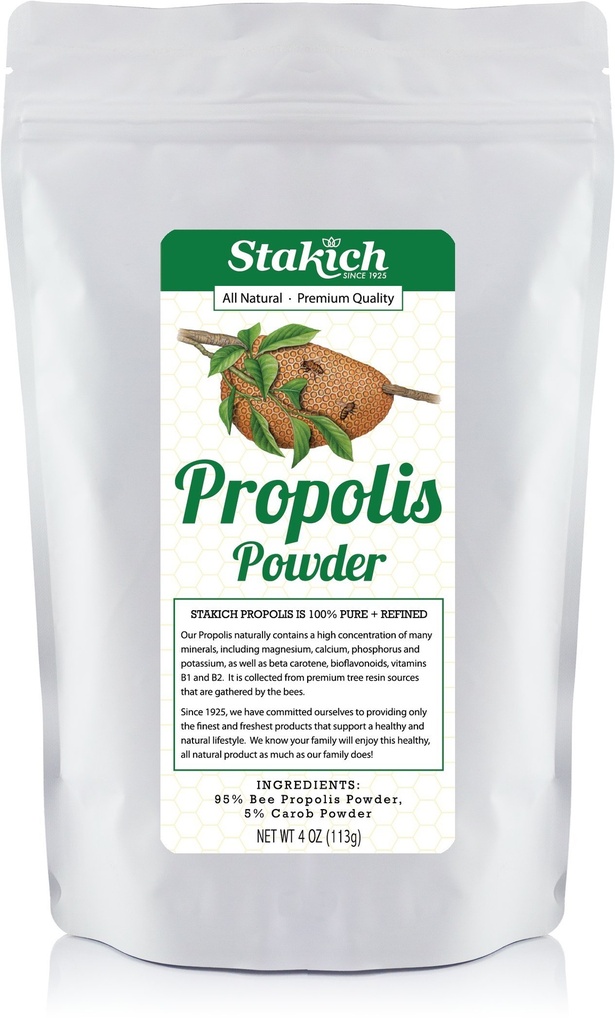 Scakich Bee Propolis Powder - All Natural - 4 Ounce