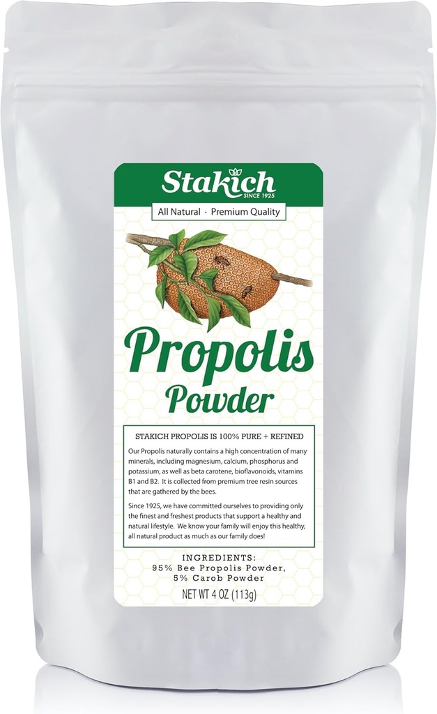 Scakich Bee Propolis Powder - All Natural - 4 Ounce