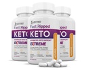 (3 Pack) Hurtig Rippet Keto ACV ekstreme piller 1675MG Keto Support Blend Capsule Alternativ til Keto ACV Gummies Formulerede Apple Cider Vinagra Extra Virgin Olivenolie Powder Green Tea Leaf 180 Kapsler