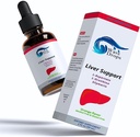 Lever Support Liquid Supplement - Special Formel - Lever renser Detox & reparation Formel - Herbal Lever Support Supplement med L-Ornithine L-Aspartat Silymarin