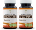 Secrets of the Tribe Spearmint Capsules 1000 mg Spearmint (Mentha spicata) Tørret Leaf, Women 's Hormone Support Supplement (2x60 Kapsler)